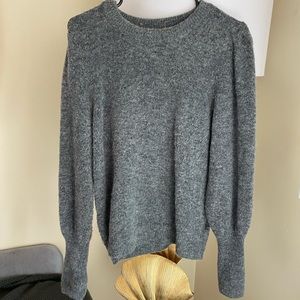 Grey wool sweater